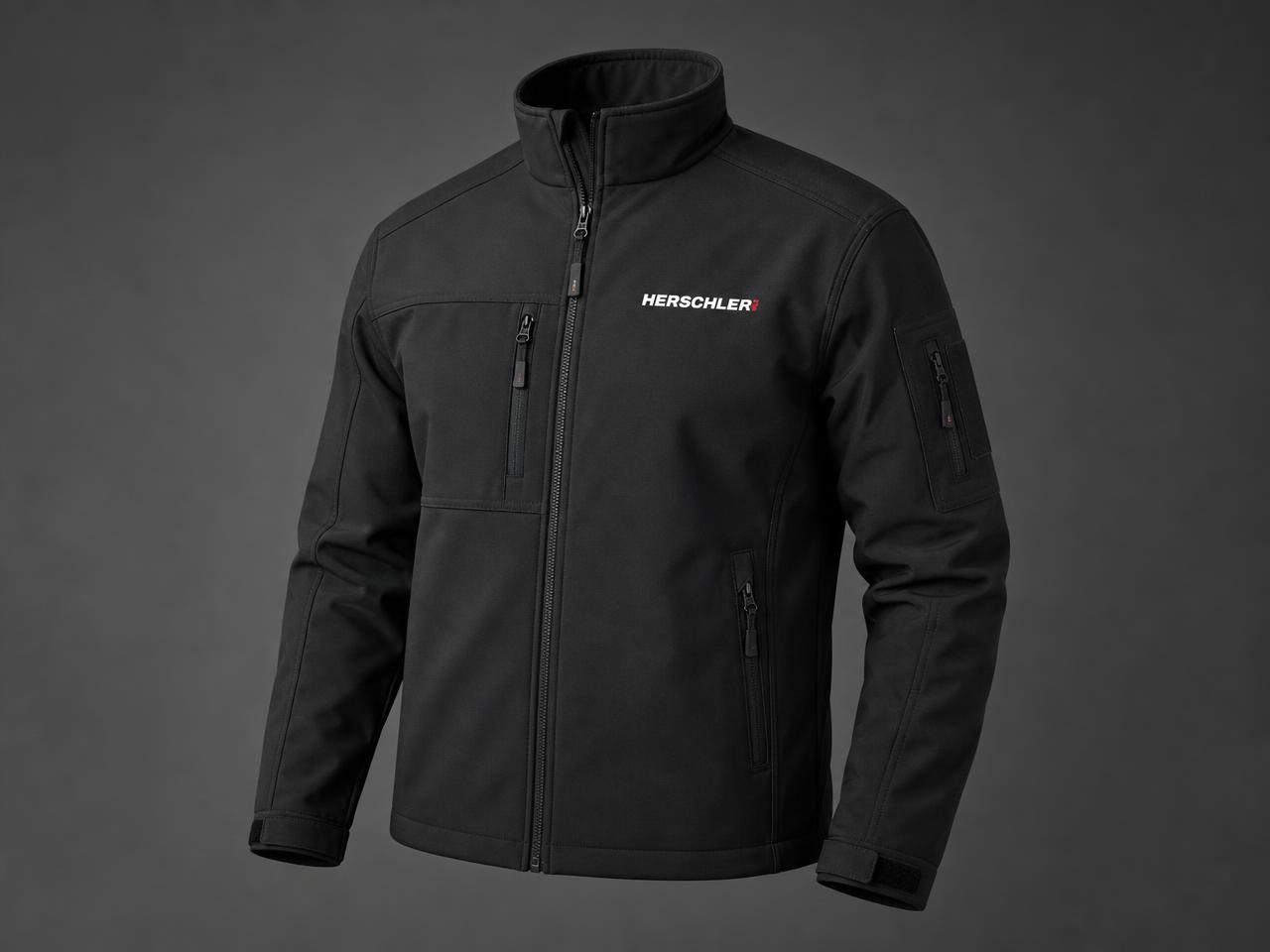 Musterdarstellung CI-Softshelljacke